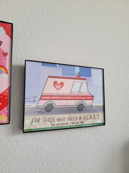 For Those Who Need A Heart | Art Print 5 x 7