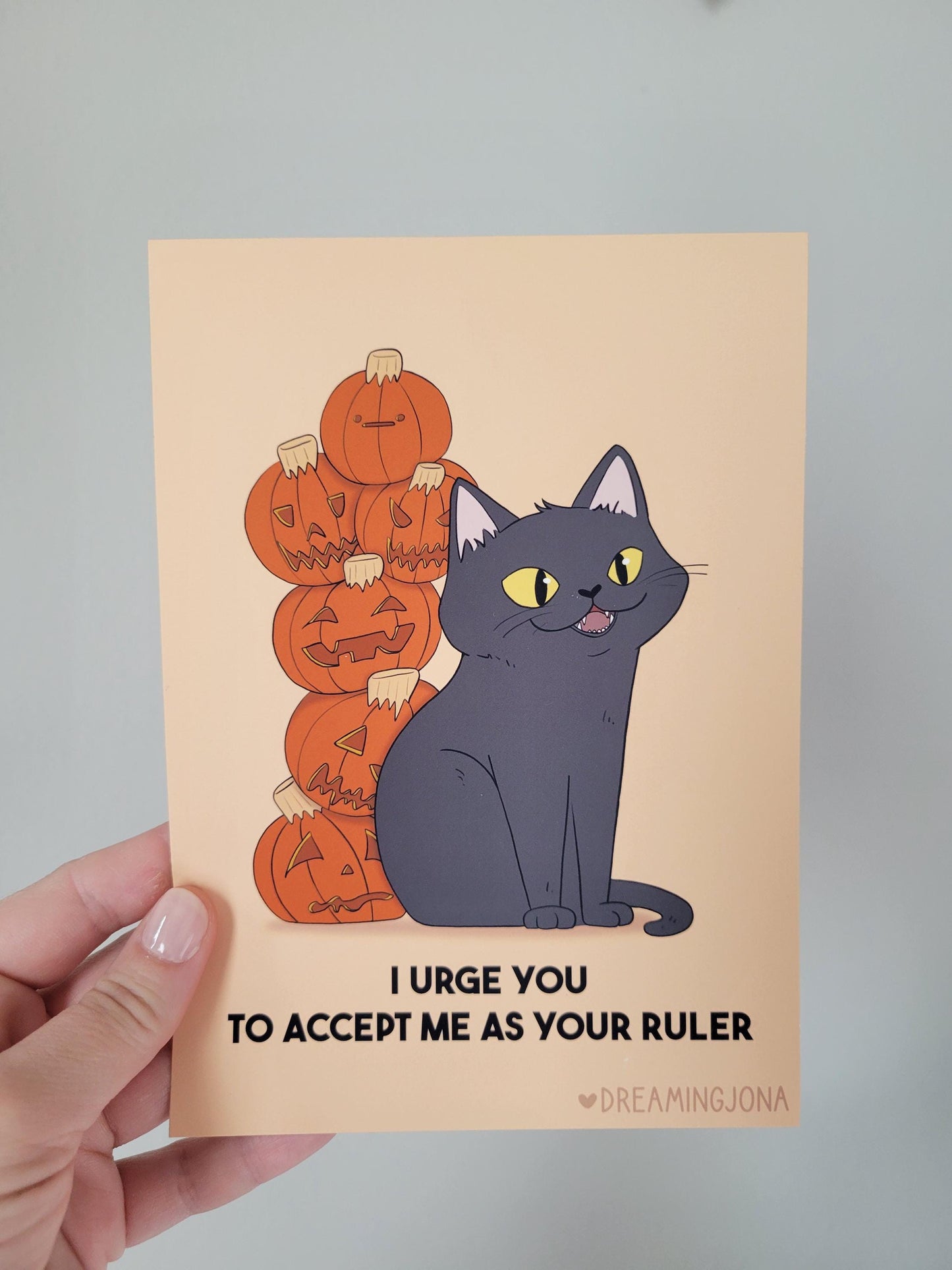 I Urge You to Accept Me as Your Ruler Art Print | 5 x 7